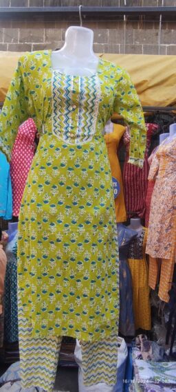 Light green dress