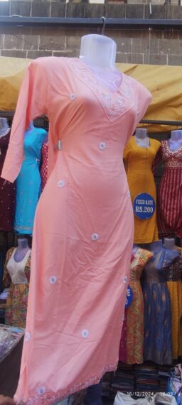 Pink dress