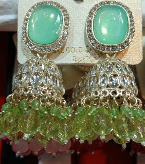 Green earings