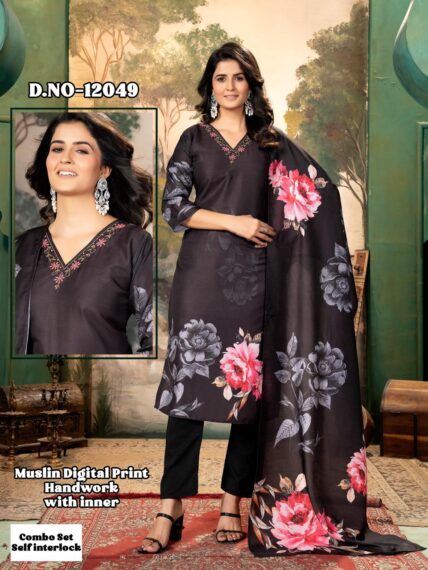 Black kurti wear