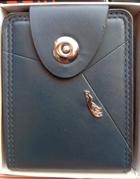 Blue wallet