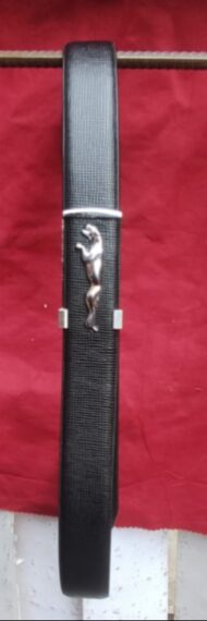 Jaguar mens black belt