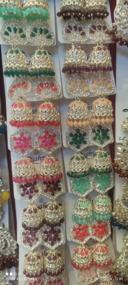 Colour earings