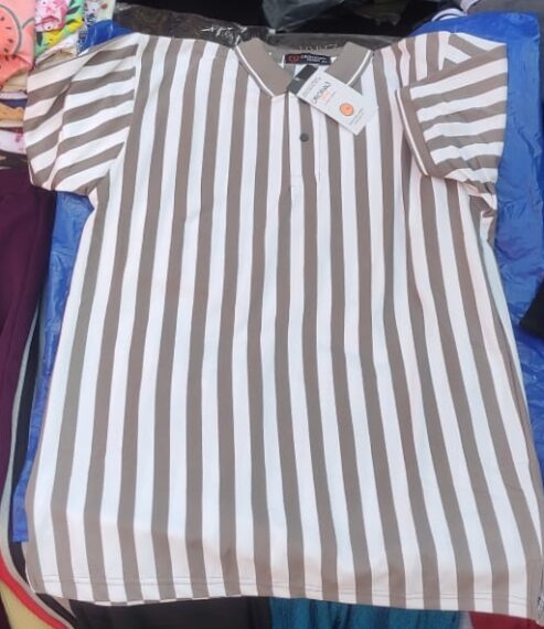 lines pattern T shirt