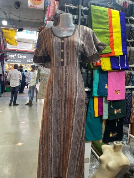 colourful lines maxi