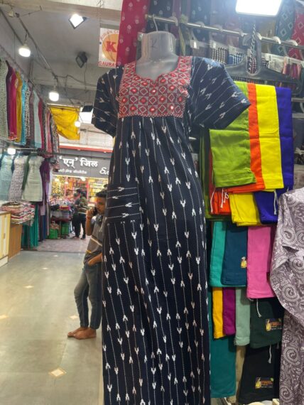 dark blue maxi