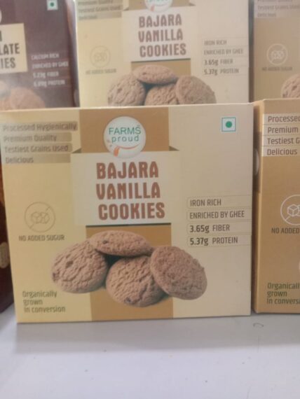 Bajara vanilla cookies