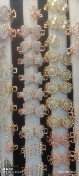Glittery Clips