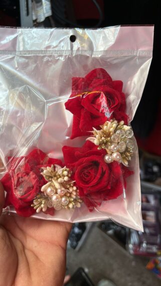 Rose hair accessories