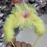 Yellow hair band