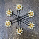 Hair flower clip