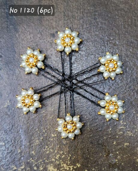 Hair flower clip
