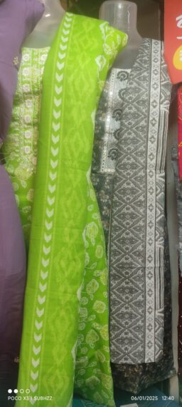 Green dress set