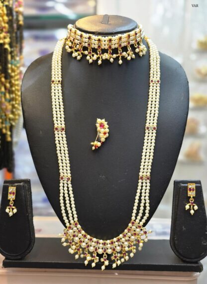 Moti necklace set