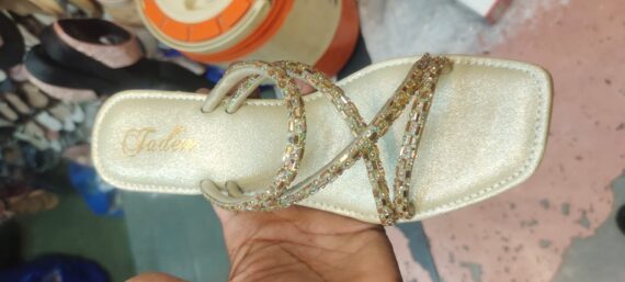 glitter sandal