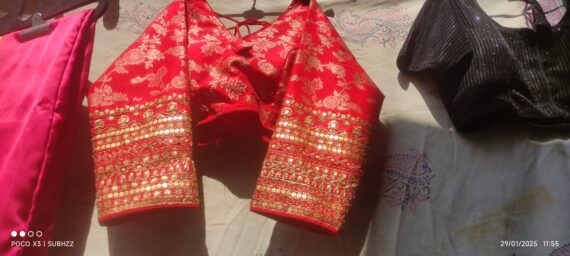 red design blouse