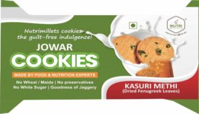 Jowar Cookies - Kasuri Methi Flavor