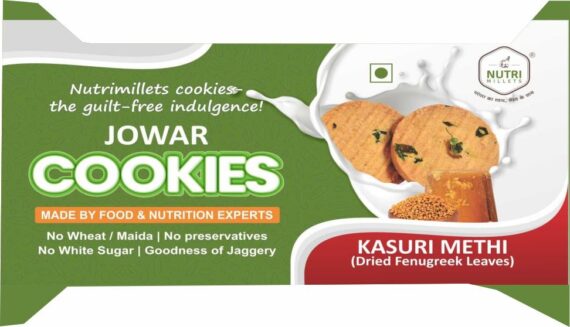 Jowar Cookies - Kasuri Methi Flavor