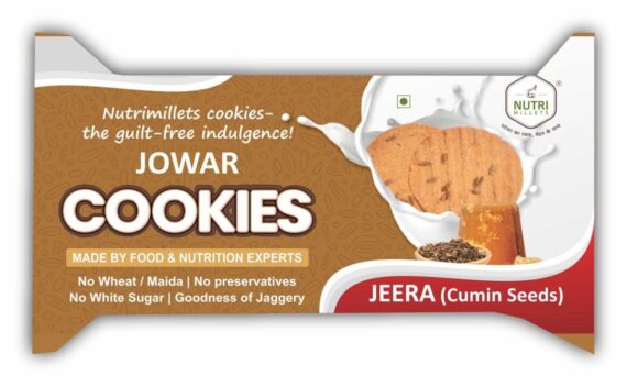 Jowar Cookies - Jeera